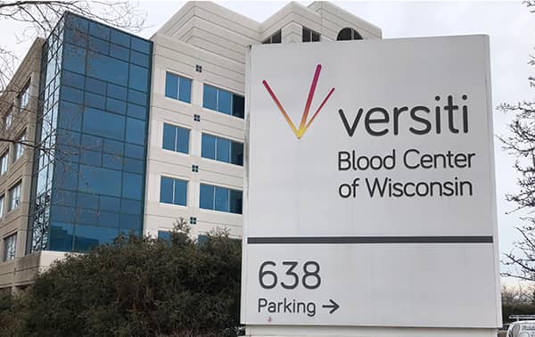 Versiti Blood Center of Wisconisn Milwaukee Corporate Office