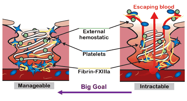 Woundbleeding Illustration