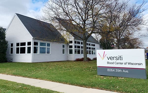 Versiti donor center exterior