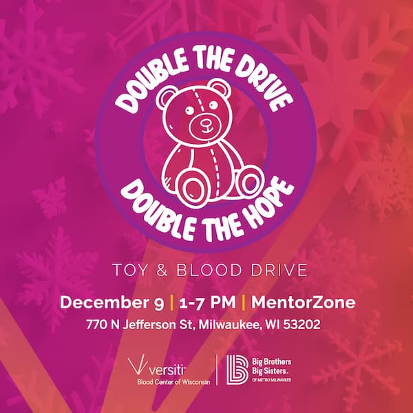 Double the Drive Double the Hope Toy & Blood Drive