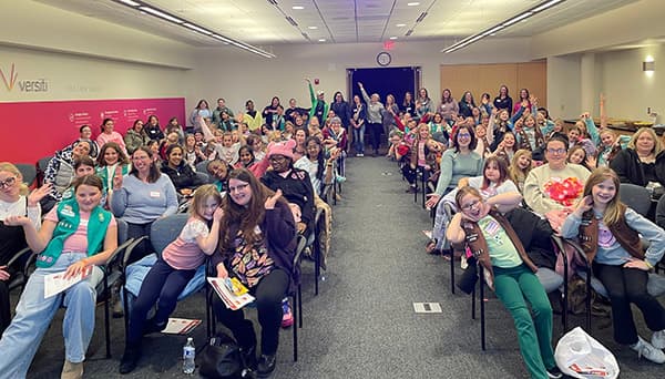 Girl Scouts of Wisconsin Southeast Explore Science Careers at VBRI International day of Girls and Women in Science