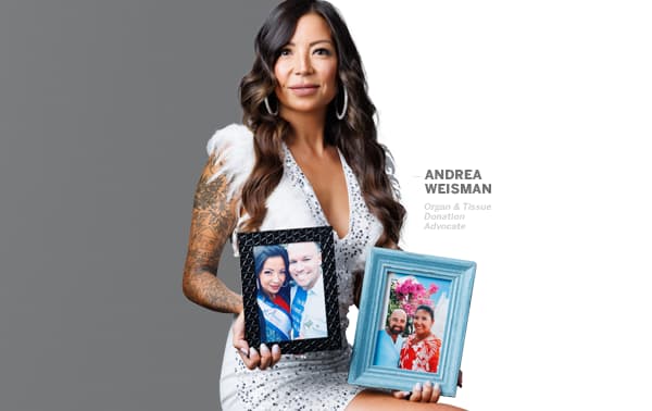 Andrea Weisman, organ donation advocate