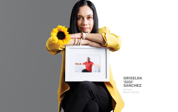 Gigi Sanchez, cornea donor sister