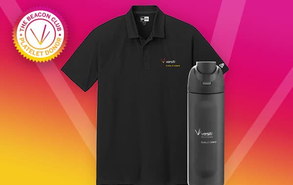 Platelet Beacon Club Polo or Owala Water Bottle Reward