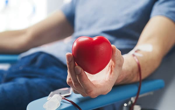 Smiling contact center person.