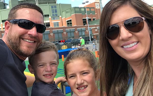 Noelle Ott and her family