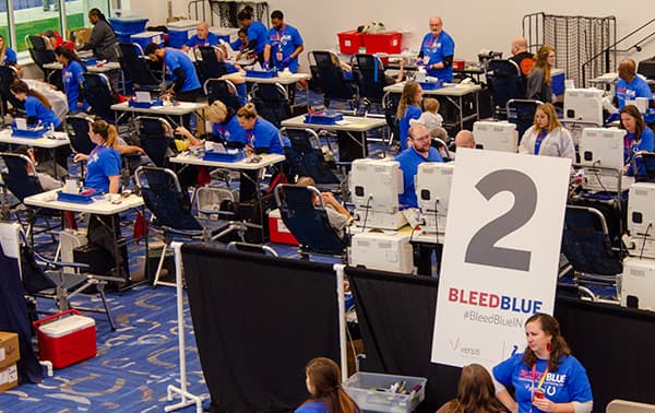 2019 Colts Bleed Blue Blood Drive