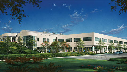 VBRI 1990s building exterior