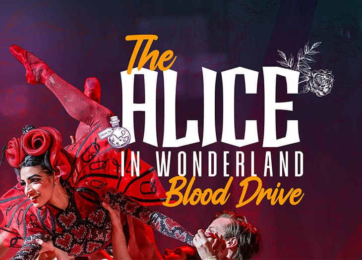 A scene from Alice and Wonderland, presented by the Milwaukee Ballet.